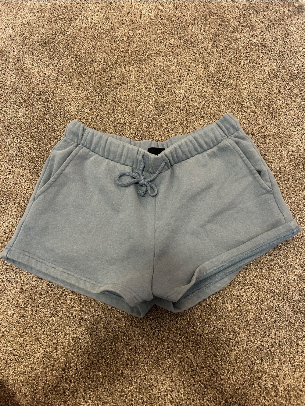 PacSun Women's Light Blue Athletic Drawstring Shorts